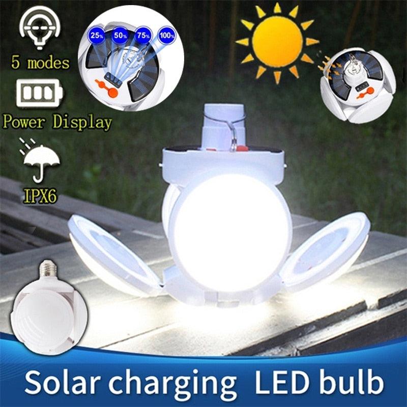 Waterproof LED Solar Outdoor Lamps