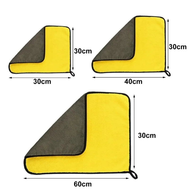 30x30 cm Microfiber Cleaning Towel for Detailing