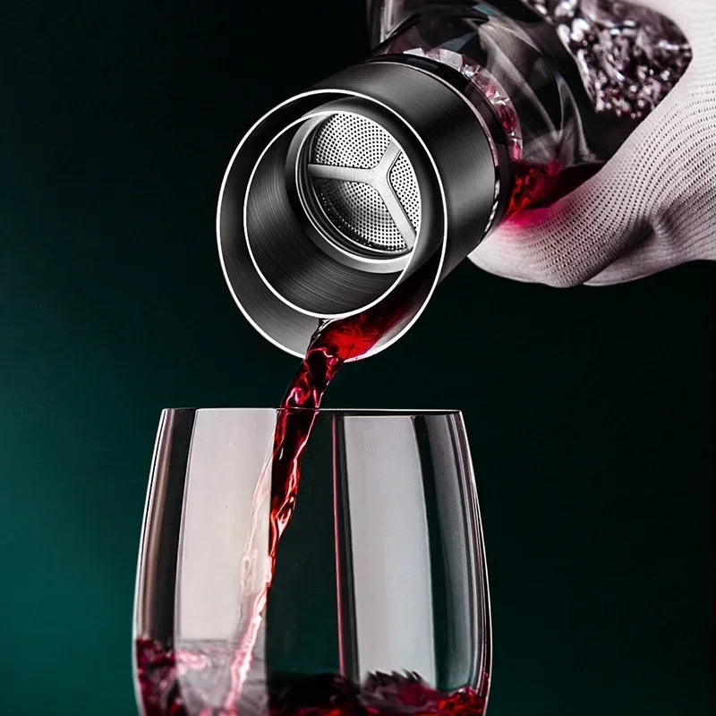 1500ml iceberg decanter creative lead -free crystal material luxury high -quality at home red wine wines distributed decanter wine jug