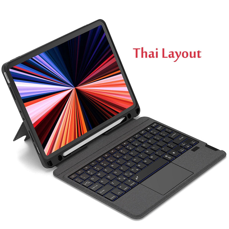 Wireless Bluetooth Magnetic Detachable keyboard for iPad