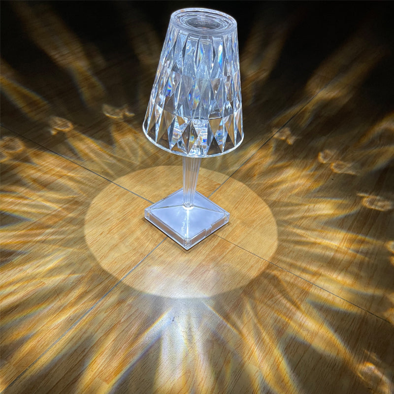 Rechargeable Crystal Table Lamp