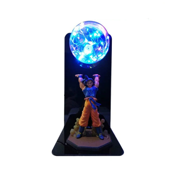 Dragon Ball Z Goku Lamp – Energy Bomb LED Night Light, DBZ Collectible Figure