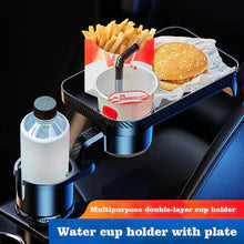 Universal Cup Holder With 360° Swivel Tray