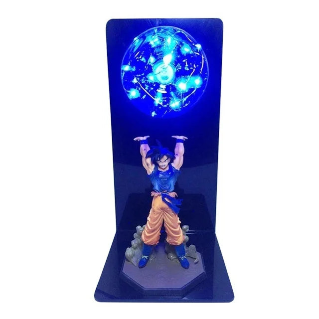 Dragon Ball Z Goku Lamp – Energy Bomb LED Night Light, DBZ Collectible Figure