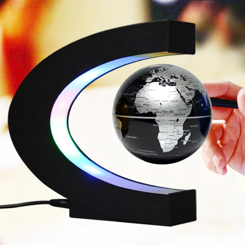 3-Inch Magnetic Levitation Globe with LED Light