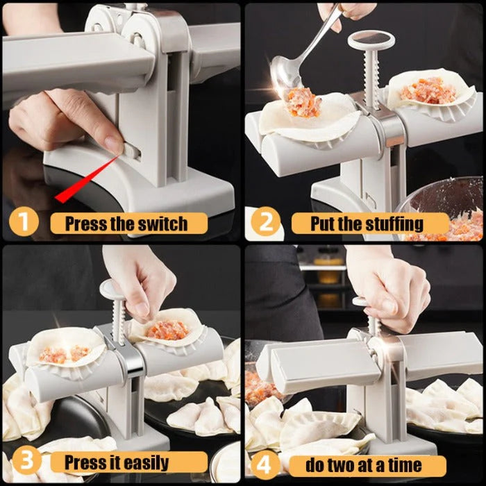 Double Head Automatic Dumpling Maker