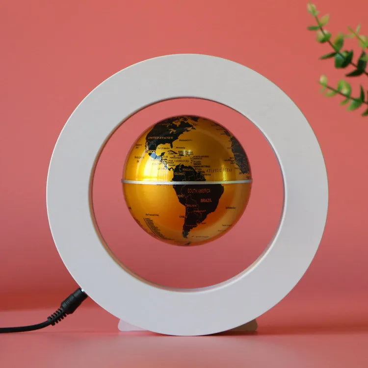 3-Inch Floating Magnetic Globe - LED Lights