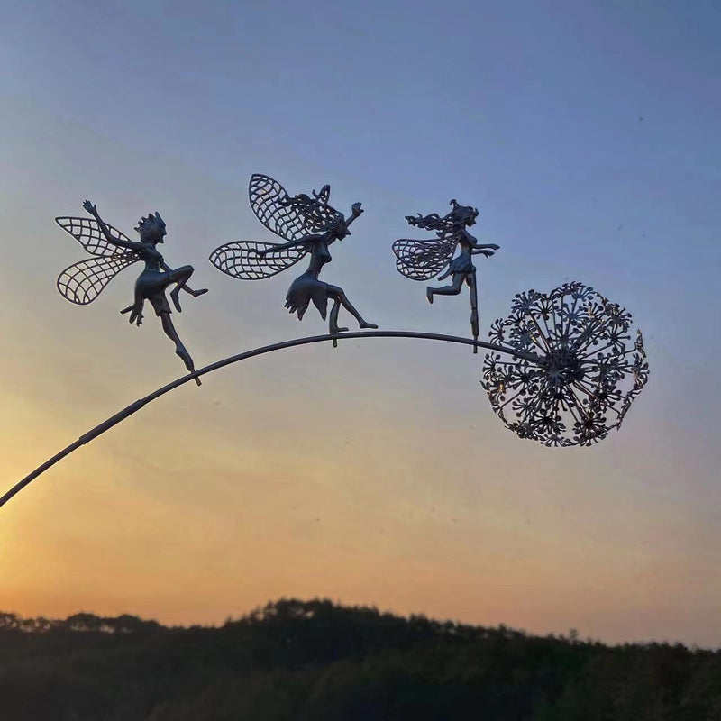 Fairy Dandelion Ballerina | Lawn & Garden Sculptures