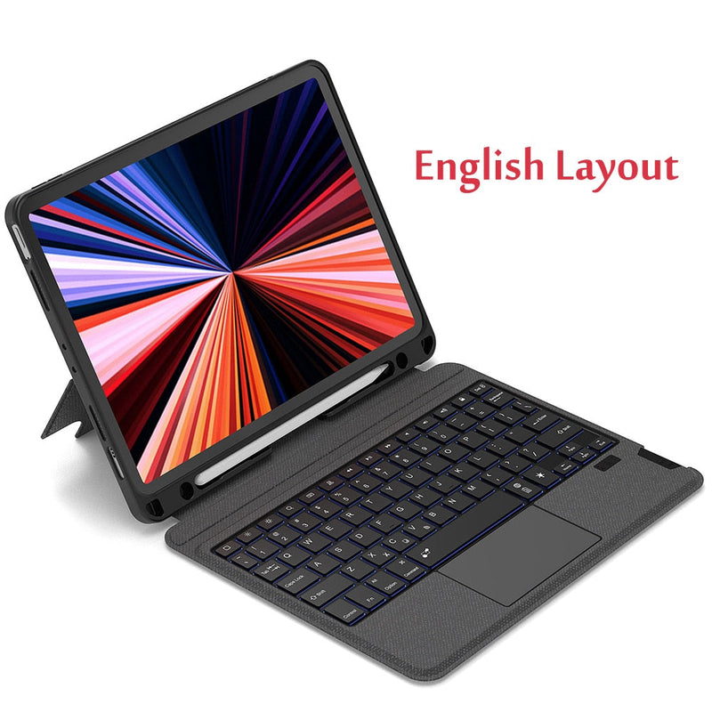 Wireless Bluetooth Magnetic Detachable keyboard for iPad