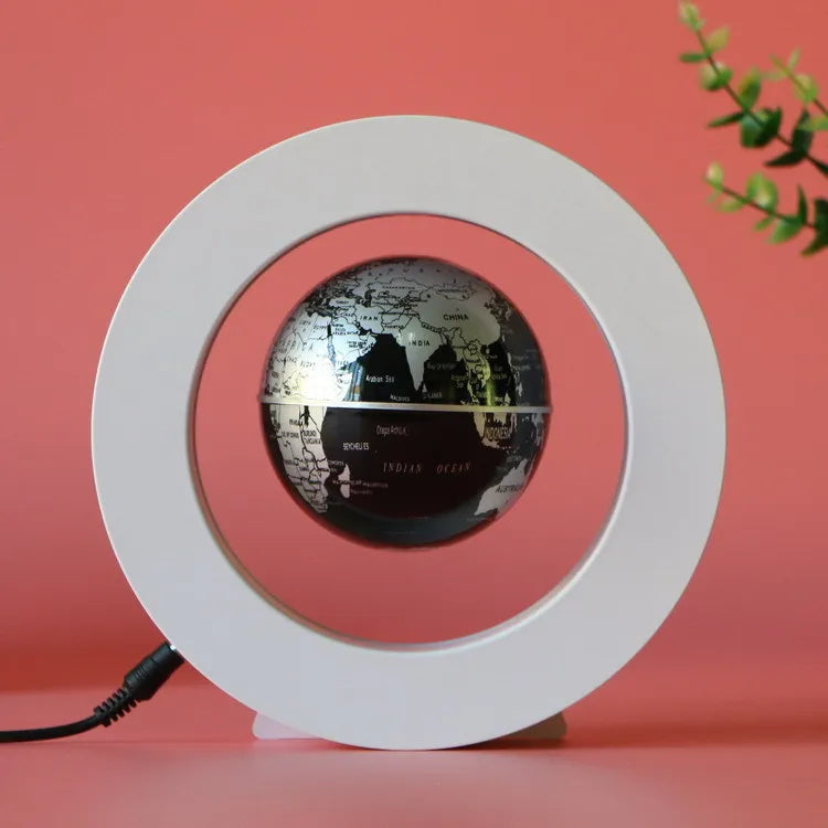 3-Inch Floating Magnetic Globe - LED Lights