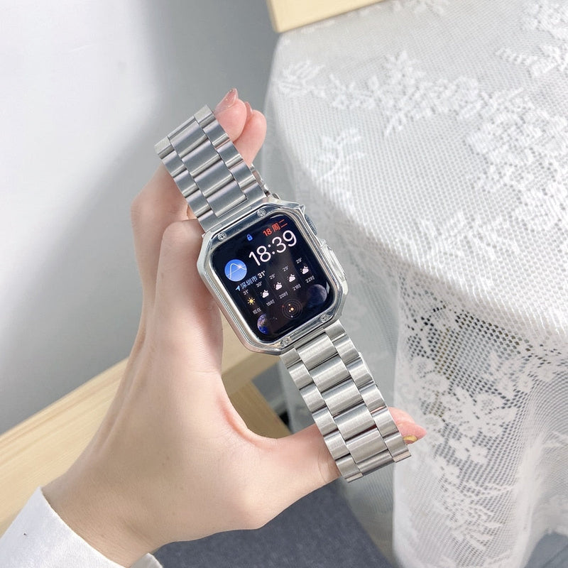 Metal Strap Stainless Steel Band for Apple Watch