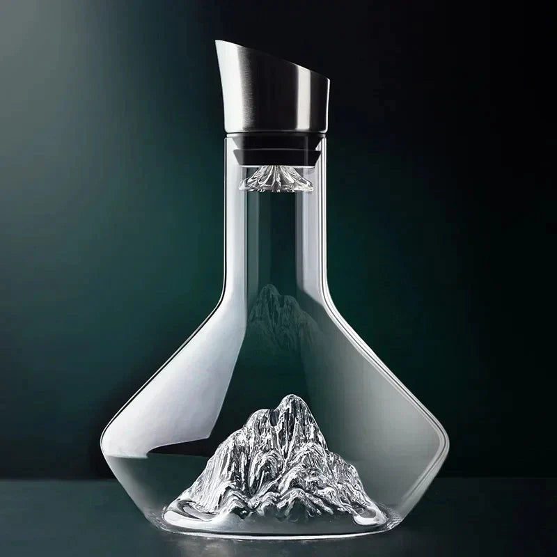 1500ml iceberg decanter creative lead -free crystal material luxury high -quality at home red wine wines distributed decanter wine jug