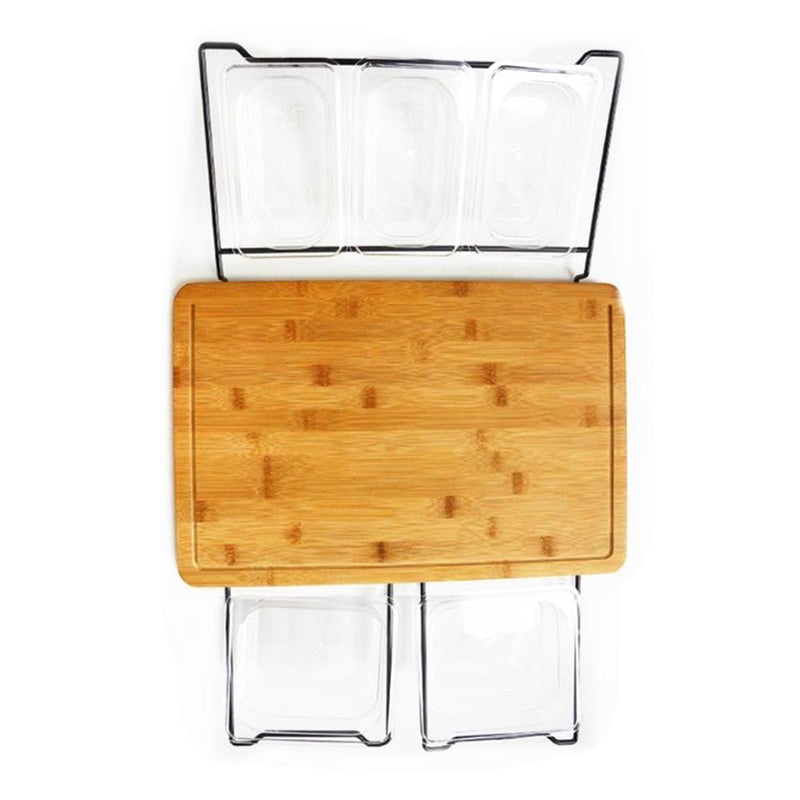 Multifunction Cutting Board with Shelf