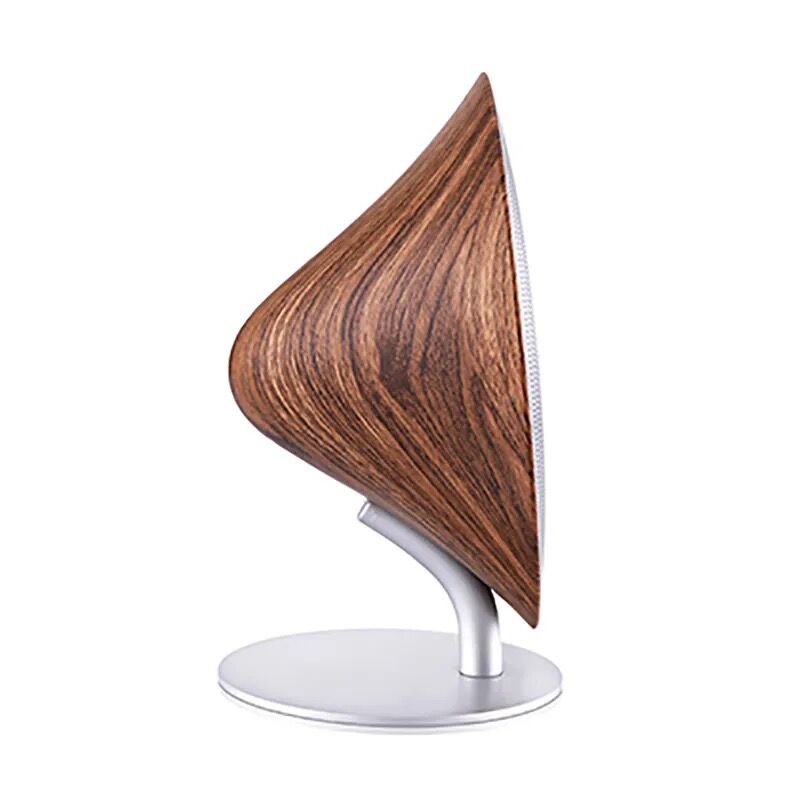Retro Wooden Bluetooth Speaker - Touch Surface Subwoofer with Desktop Stereo, Vintage Home Audio System and Caixa de Som Style