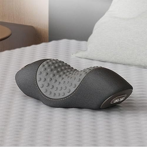 Heated Waist Support Pillow – Vibrating Massage Sleep Pad for Lumbar Pain Relief & Comfort