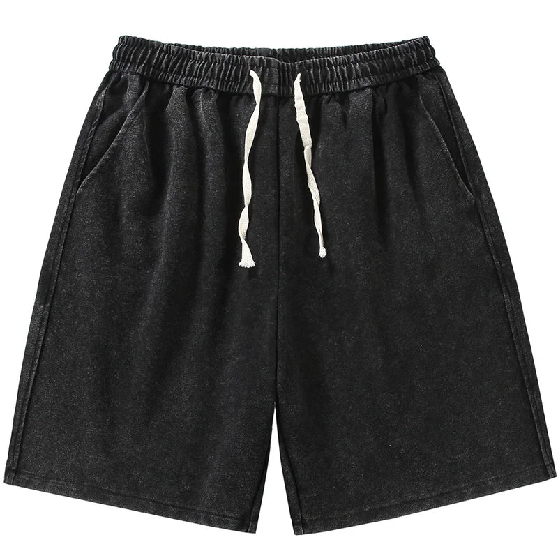 320G Heavy Cotton Washed Shorts