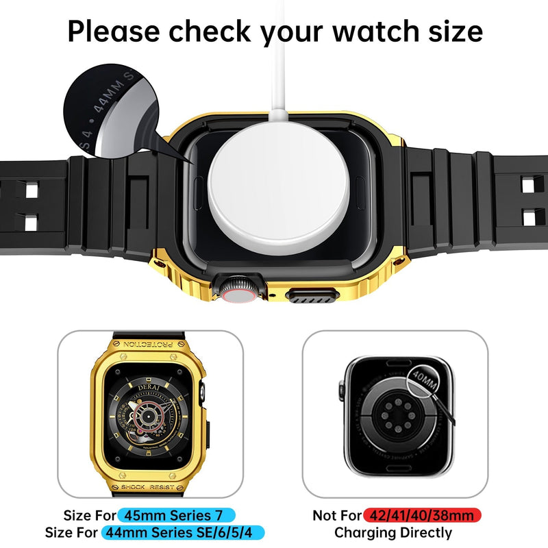 Stainless Steel Case and Watch Band For Apple Watch