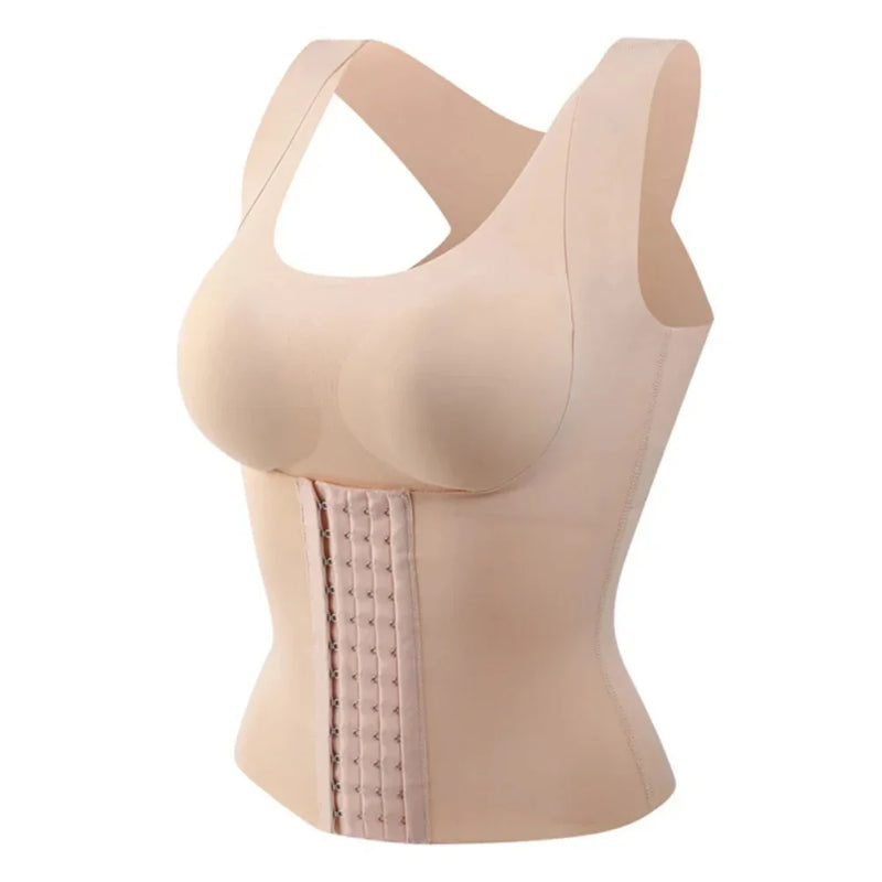Women's 3-in-1 Waist Button Bra