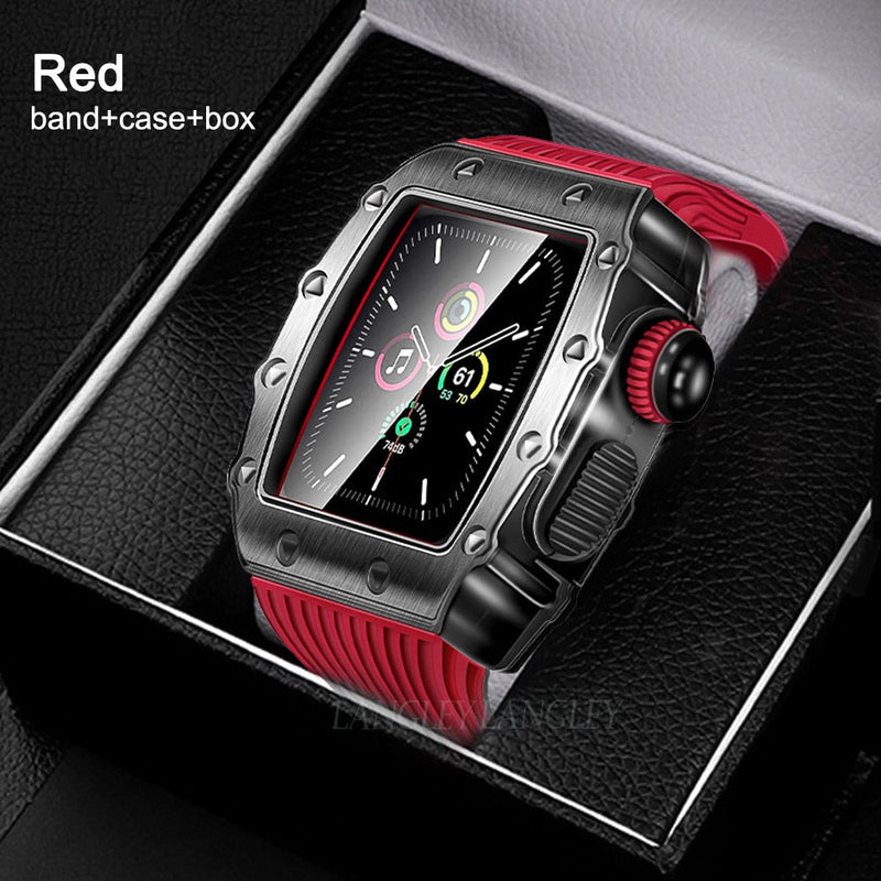 Luxury Aluminum Case Watchband Modification Kit for Apple Watch