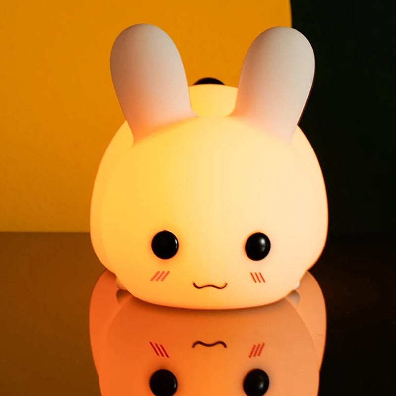 Cute Rabbit Touch Night Light