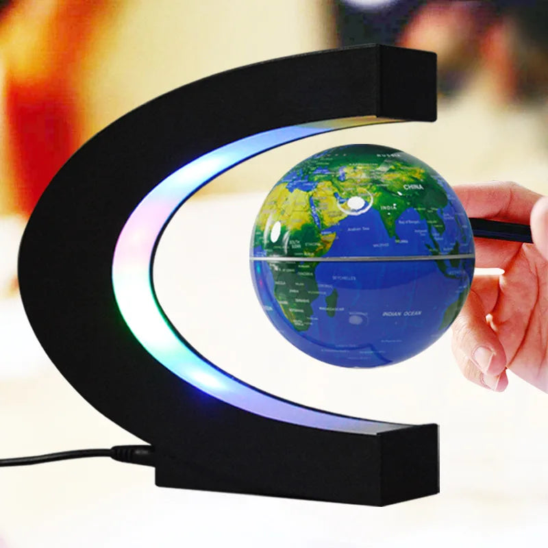 3-Inch Magnetic Levitation Globe with LED Light