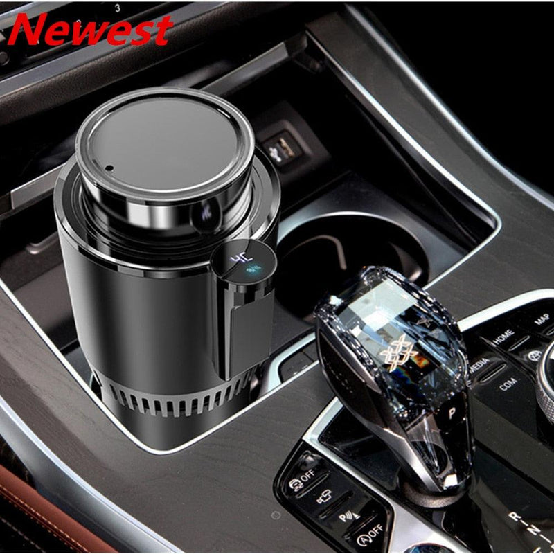 2-in-1 Smart Cooling Heating Car Cup with Temperature Display