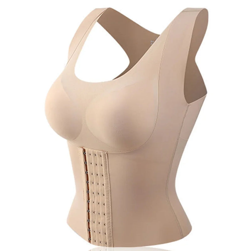 Women's 3-in-1 Waist Button Bra