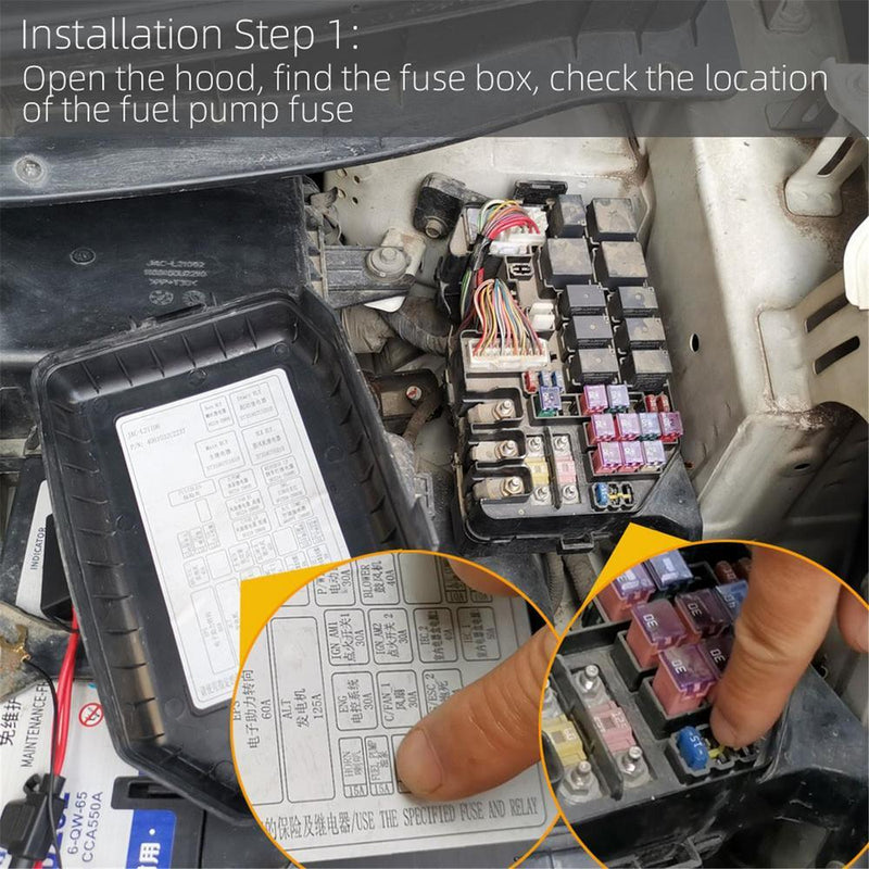 Auto-Sensing Car Immobilizer System - Anti-Theft Engine Lock with Anti-Hijacking Feature