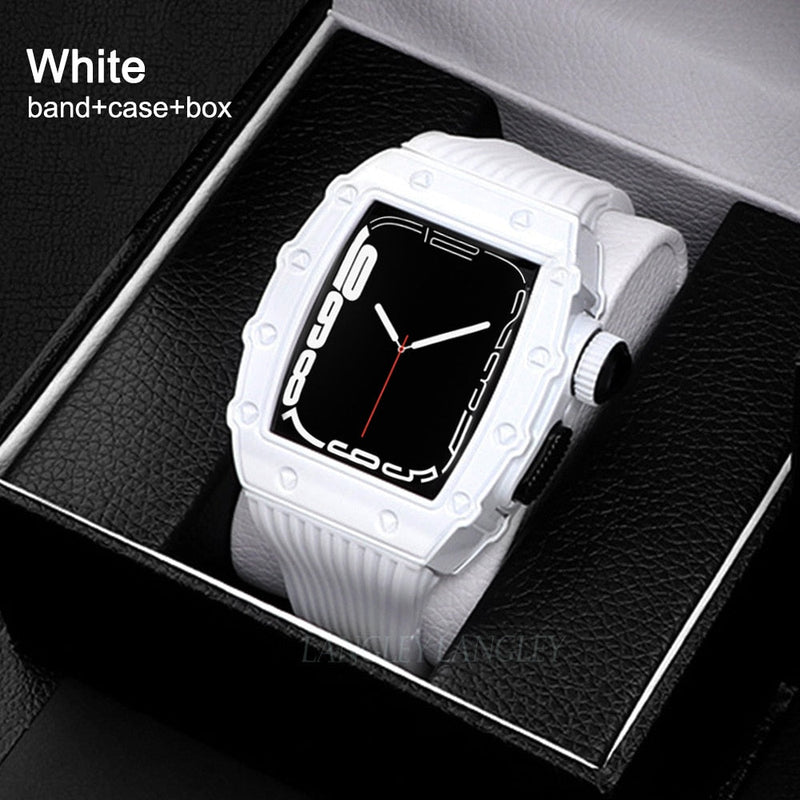 Luxury Aluminum Case Watchband Modification Kit for Apple Watch