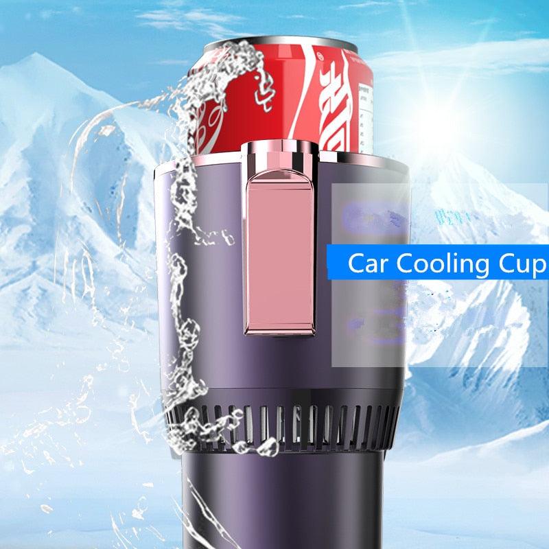 2-in-1 Smart Cooling Heating Car Cup with Temperature Display