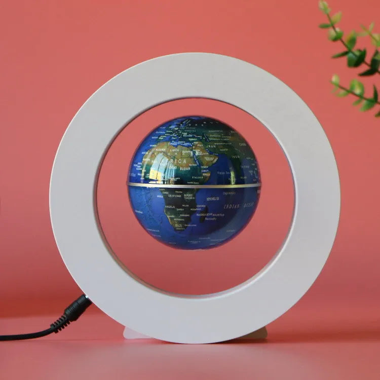 3-Inch Floating Magnetic Globe - LED Lights