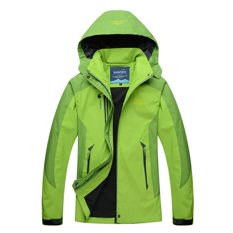 Women's Autumn Outdoor Jacket – Waterproof & Windproof for Hiking, Climbing, & Travel