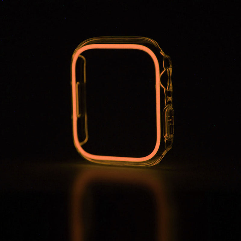 Luminous Cover for Apple Watch Case Protective Frame