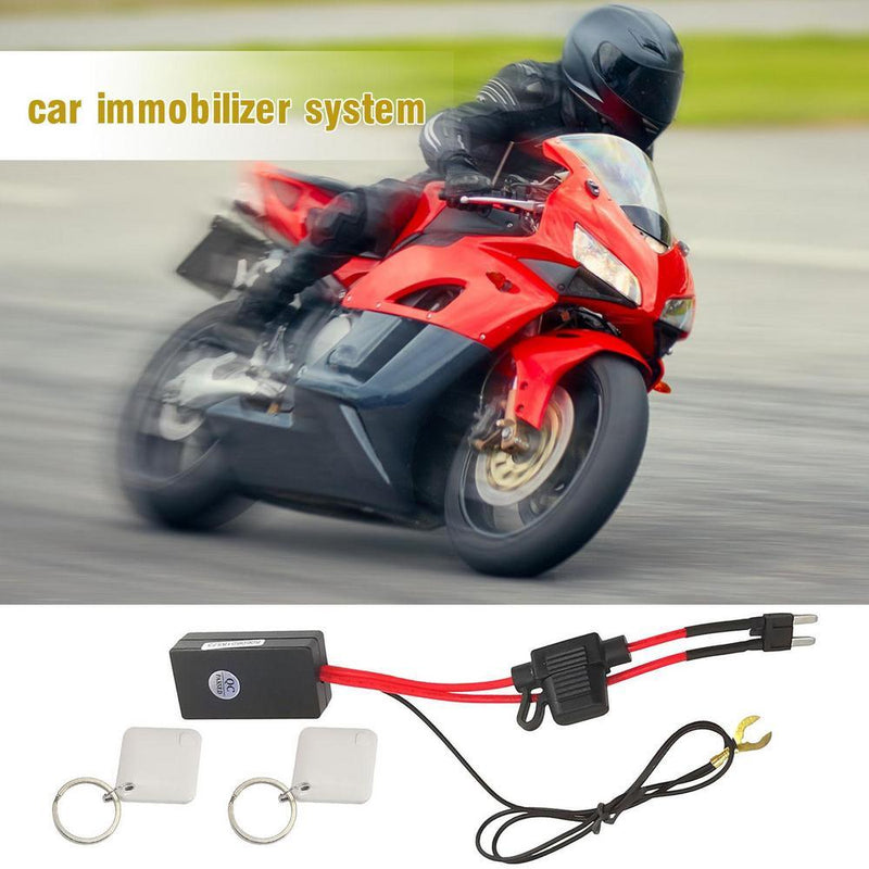 Auto-Sensing Car Immobilizer System - Anti-Theft Engine Lock with Anti-Hijacking Feature