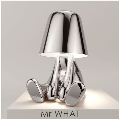 Italian Little Golden Man Table Lamp
