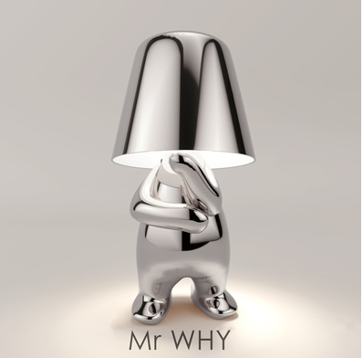 Italian Little Golden Man Table Lamp