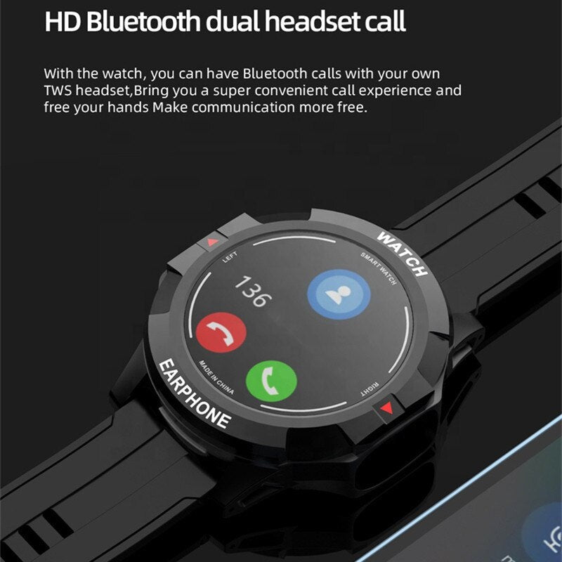 Smart Watch 2 in 1 TWS Wireless Bluetooth Headset