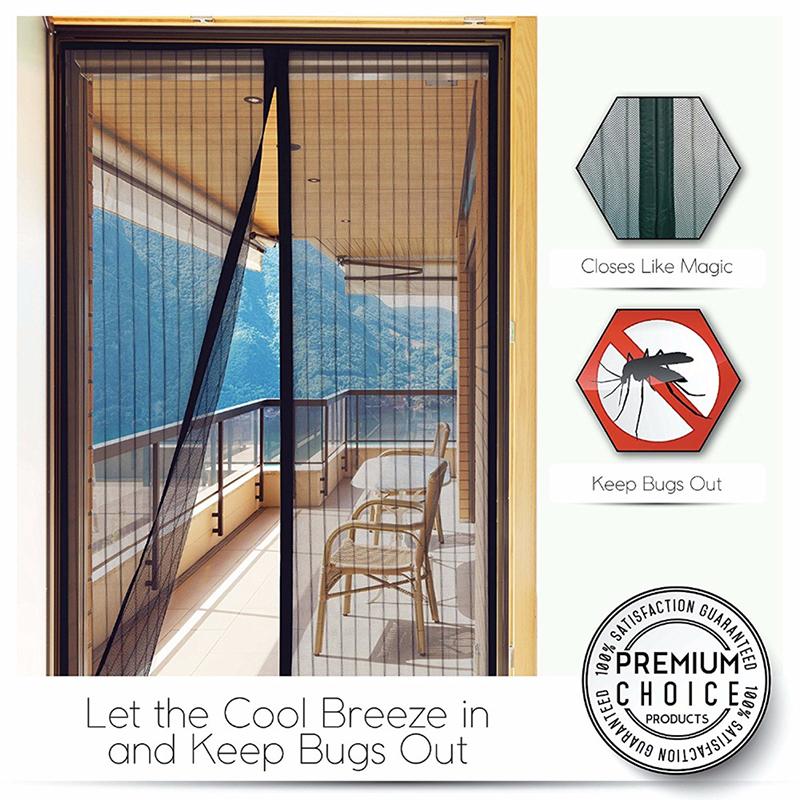 SnapMesh | Magnetic Screen Door Closure, Dog Fence Gate, Mosquito & Bugs curtain