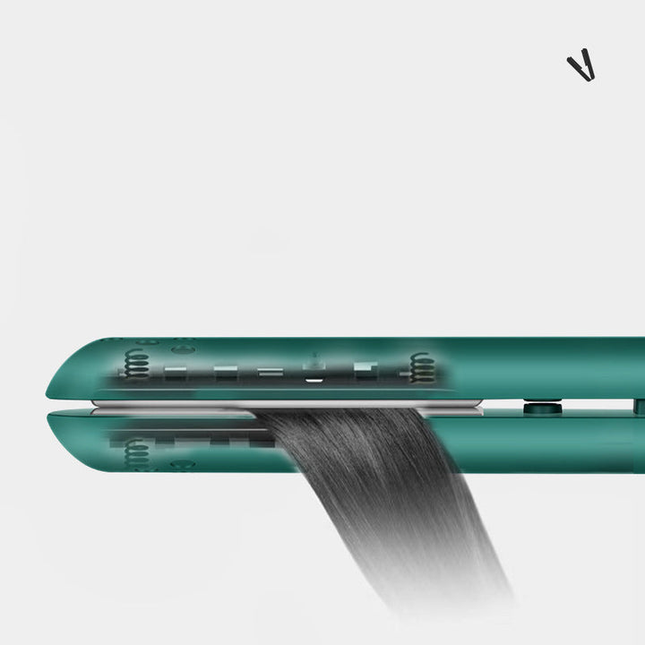 2-In-1 Hair Styler – Straightener & Curling Iron