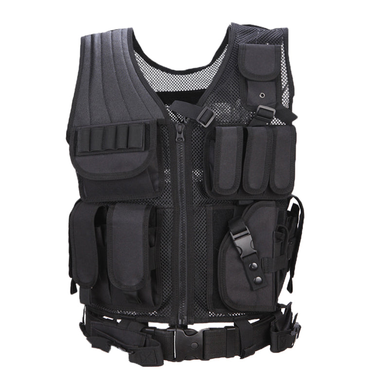 Tactical Molle Vest Army Military Combat Armor Airsoft Vest Mens Hunting Gear Paintball Equipment Multi-pocket Protective Vest