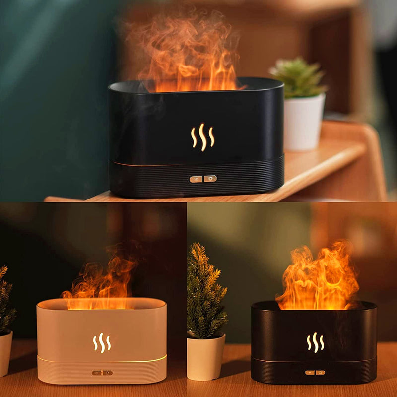Flame Humidifier Lamp