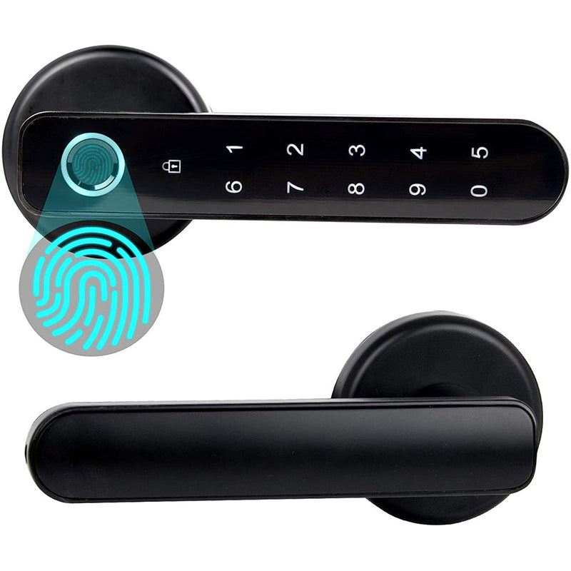 Fingerprint Smart Door Lock, Mobile App Remote Control Door Lock with Fingerprint