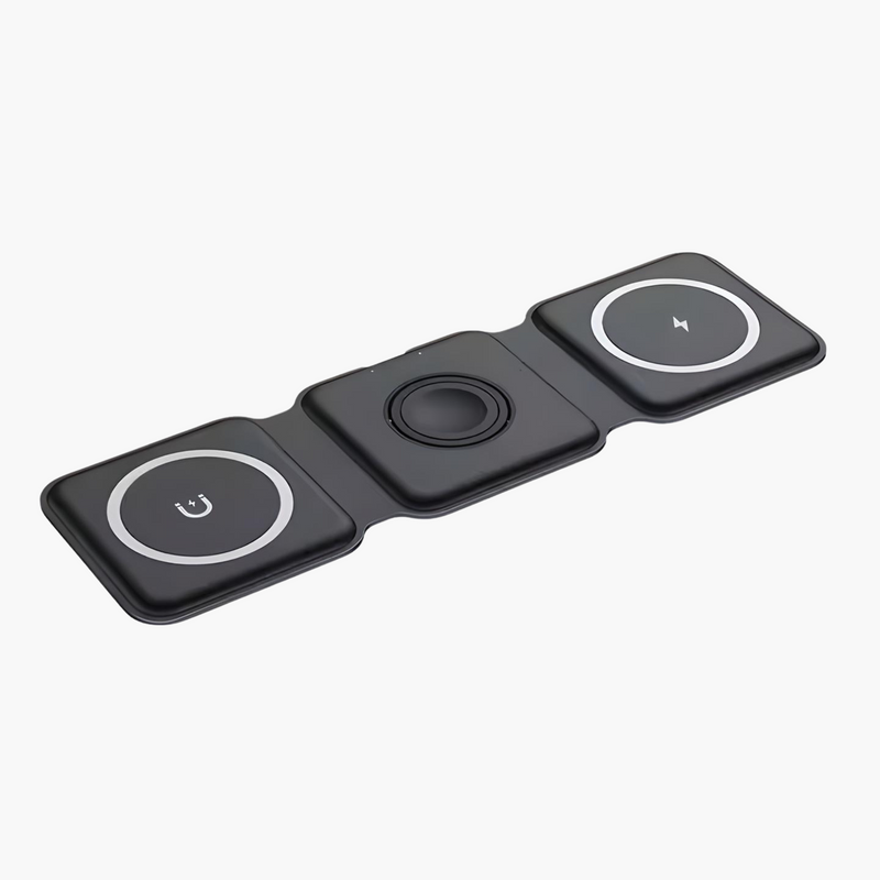 3 in 1 Wireless Foldable Travel Charger