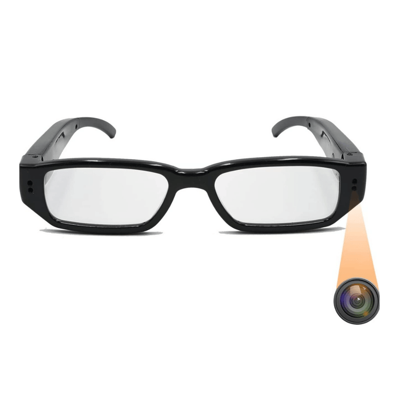 Camera Glasses Full HD 1080p, Video and Photo Shooting Wearable Glasses Camera, Fashion Glasses Mini Video Camera