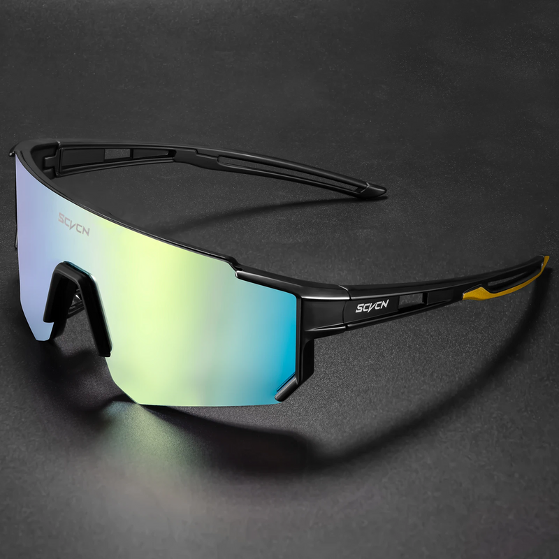 Outdoor Cycling Men Sunglasses - UV400 Protective Eyewear for Mountain and Road Biking