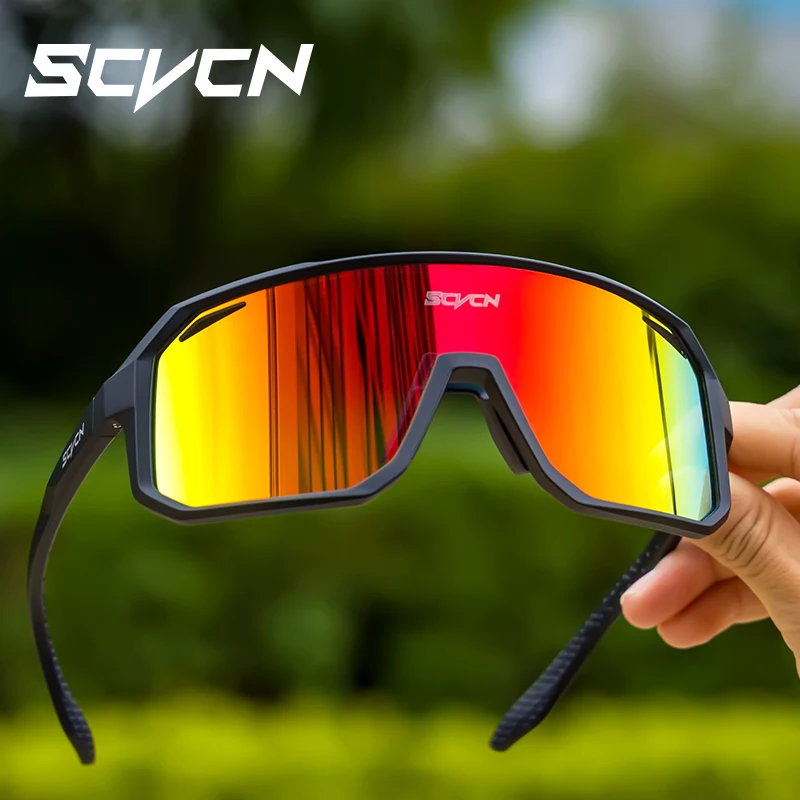 Outdoor Cycling Men Sunglasses - UV400 Protective Eyewear for Mountain and Road Biking