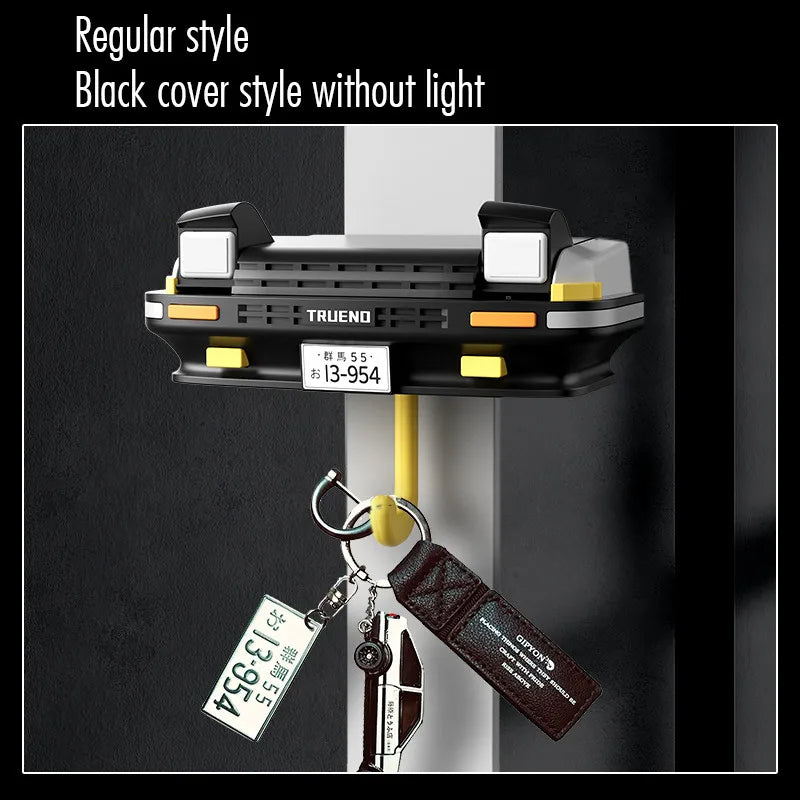 Car Headlight Key Holder – Wall-Mounted Key Hook Gift for Car Lovers & Unique Auto-Themed Décor