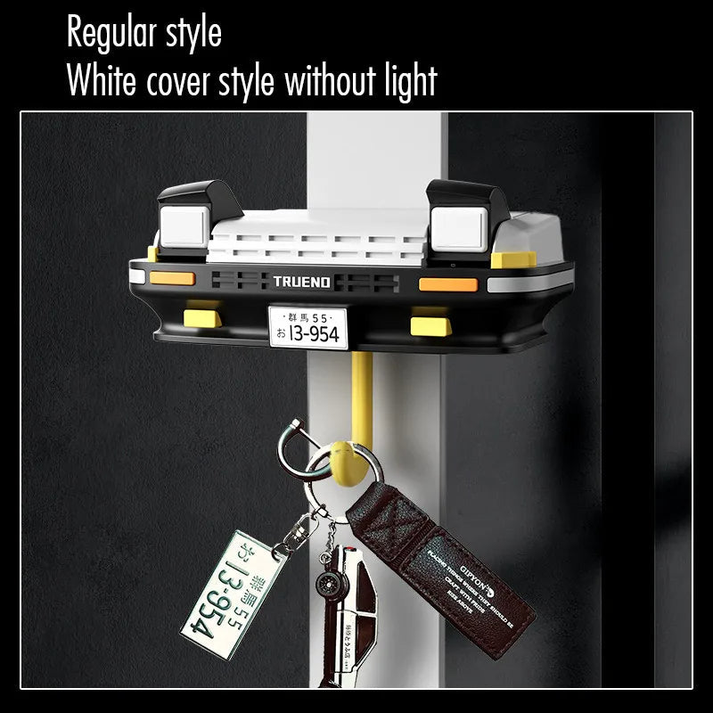 Car Headlight Key Holder – Wall-Mounted Key Hook Gift for Car Lovers & Unique Auto-Themed Décor