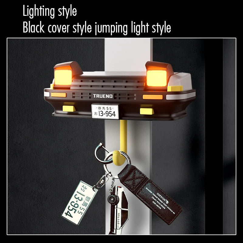 Car Headlight Key Holder – Wall-Mounted Key Hook Gift for Car Lovers & Unique Auto-Themed Décor
