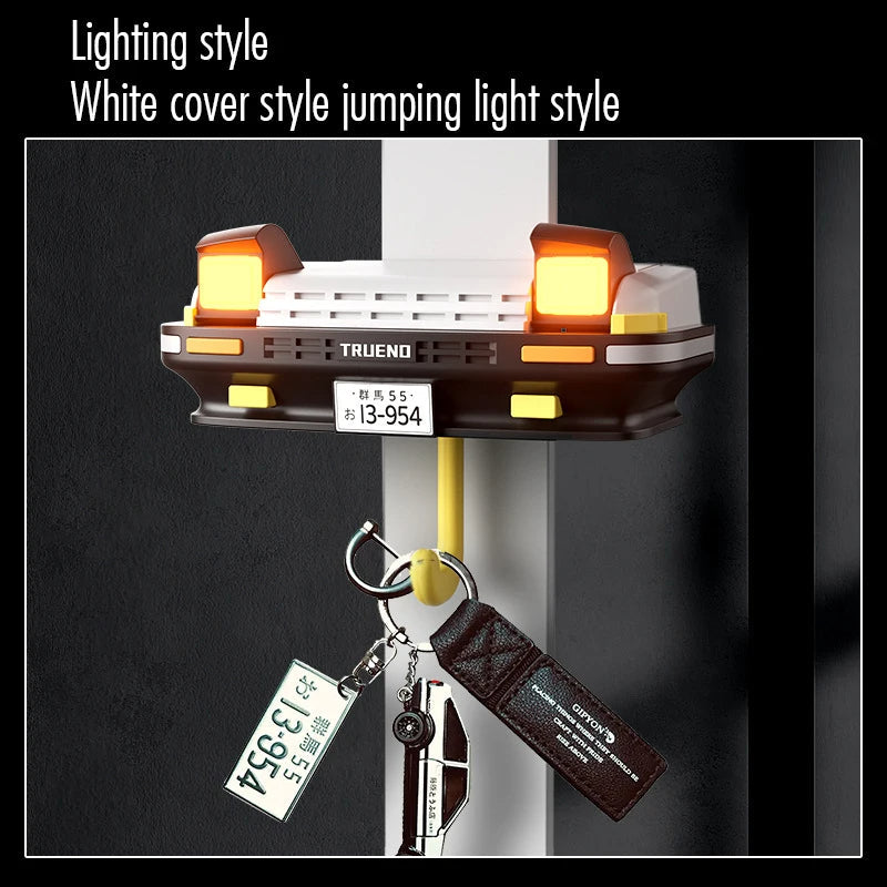 Car Headlight Key Holder – Wall-Mounted Key Hook Gift for Car Lovers & Unique Auto-Themed Décor